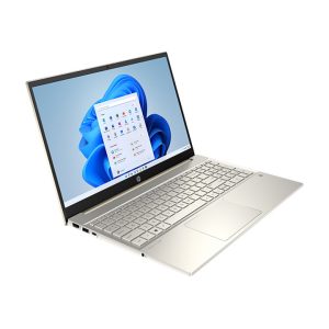 Laptop HP Pavilion 15-eg2034TX (6K780PA) (i7-1255U, 8GD4, 512GSSD, 15.6FHD, Wlax/BT5, 3C41WHr, ALUp, W11SL, 2G_MX550, VÀNG)