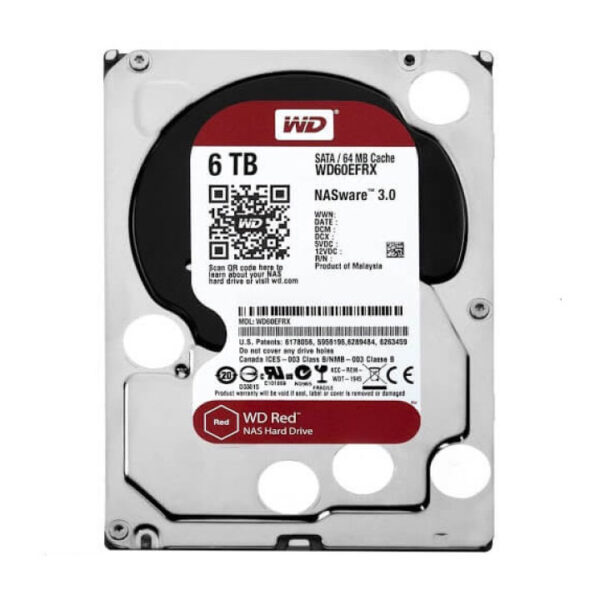 Ổ cứng HDD WD Red Plus 6TB 3.5" SATA III WD60EFRX