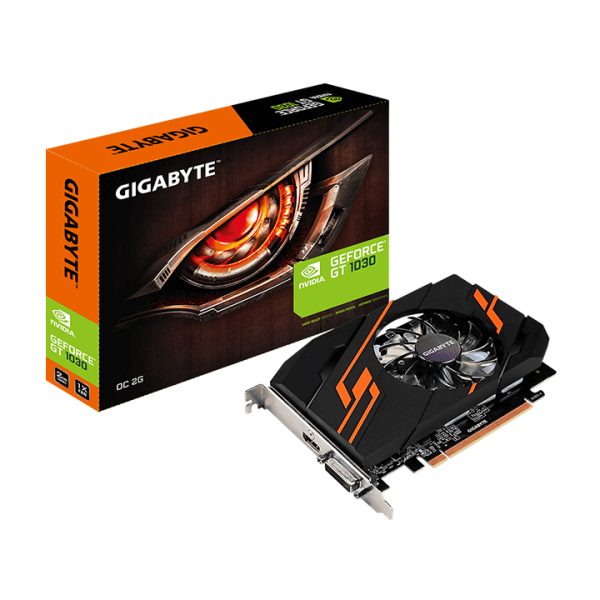 Card màn hình Gigabyte GeForce GT 1030 2GB GDDR5 OC (GV-N1030OC-2GI)