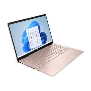 Laptop HP Pavilion X360 14-ek0133TU (7C0P7PA) (i5-1235U/16GD4, 512GSSD, 14.0FHDT, PEN, FP, WLax/BT5.2, 3C43, W11SL, VÀNG)