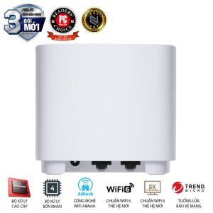 Bộ phát WiFi Mesh Router ASUS Gia Đình AX1800 XD4 (W-2-PK)