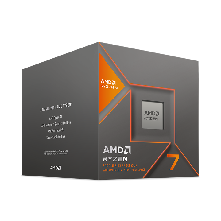 CPU AMD Ryzen 7 8700G (4.2GHz Boost 5.1GHz, 24MB) – AM5