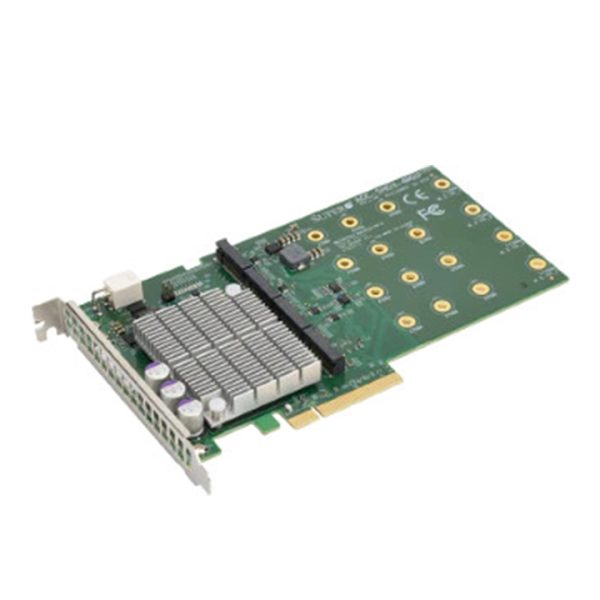 Card lắp SSD M2 x 4 cổng cho Máy chủ Supermicro AOC-SHG3-4M2P-O