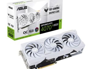 ASUS TUF Gaming GeForce RTX™ 4070 Ti SUPER 16GB GDDR6X White OC Edition