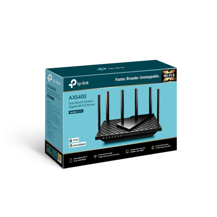 Router Wi-Fi 6 Gigabit Hai Băng Tần AX5400 TP-Link Archer AX72 - HugoTech -  Beat the Lowest Price