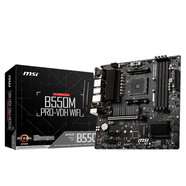 Mainboard MSI B550M PRO-VDH WIFI (AMD)