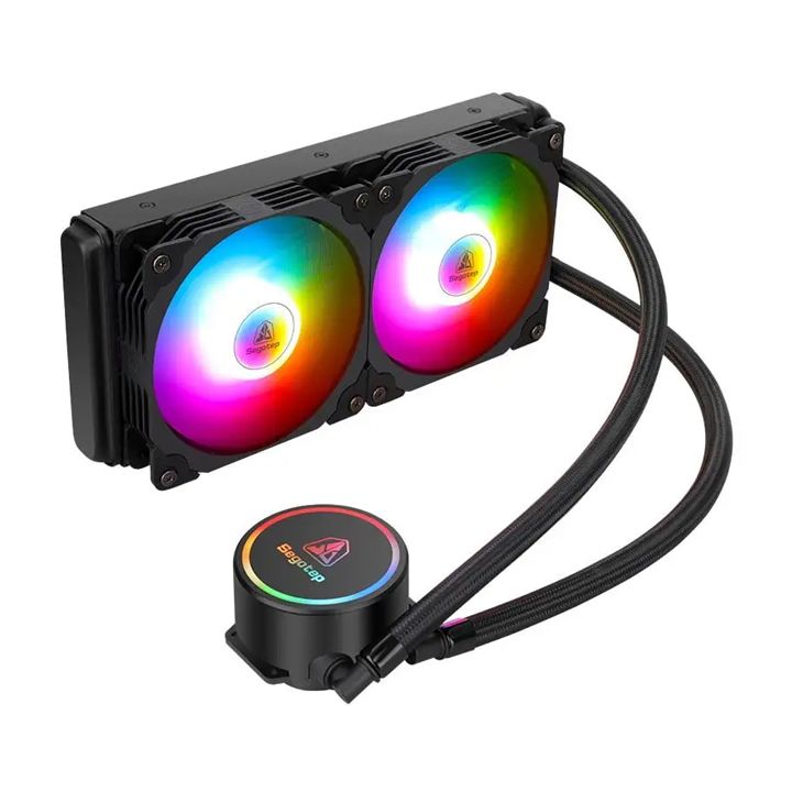 Tản nhiệt nước Segotep Becool 240s ARGB Black - HugoTech - Beat the ...