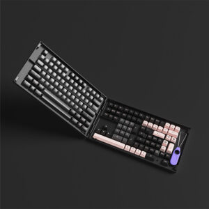 AKKO Keycap set – Black Pink (ASA profile/158 nút)