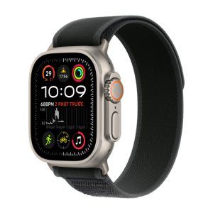 Black Trail Loop - Natural Titanium Finish2