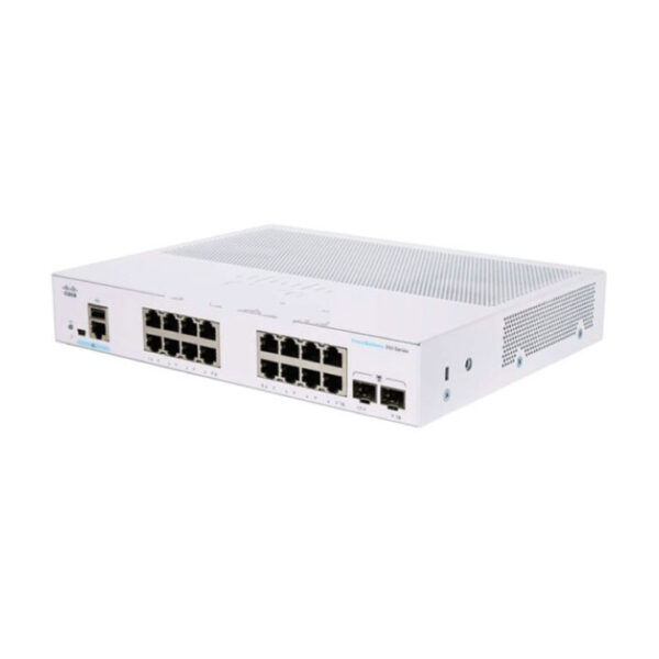 Managed Gigabit Switch Cisco 16 Port CBS350-16T-2G-EU