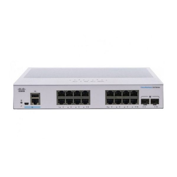 Managed Gigabit Switch 16 Port Cisco CBS350-16T-E-2G-EU