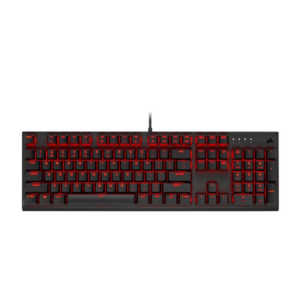 Bàn Phím Cơ Corsair K60 PRO-Mx VIOLA-Red Led CH-910D029-NA