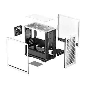 Case DeepCool CH370 WH