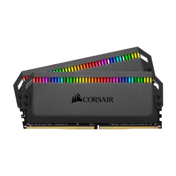 KIT Ram Corsair Dominator Platinum RGB Black 32GB (2x16GB) DDR4 3000Mhz CMT32GX4M2C3000C15