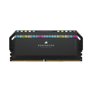 KIT Ram Corsair DOMINATOR PLATINUM RGB 64GB (2x32GB) DDR5 6000MHz CL40 Black CMT64GX5M2B6000C40