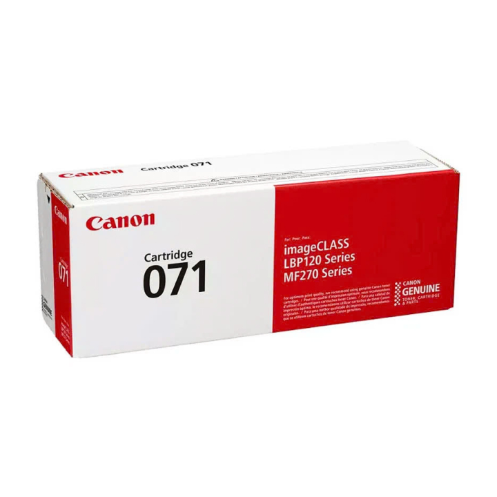 Canon 071 Black Toner Cartridge cho máy in laser