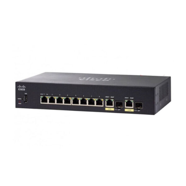 Managed Gigabit Switch  POE Cisco 8 Port SF352-08MP-K9