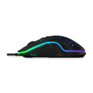 Chuột có dây AKKO LW325 - LED RGB (Black/Pink/Blue)