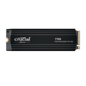 Ổ cứng SSD Crucial T705 Heatsink 2TB M2 NVMe PCIe Gen5 CT2000T705SSD5