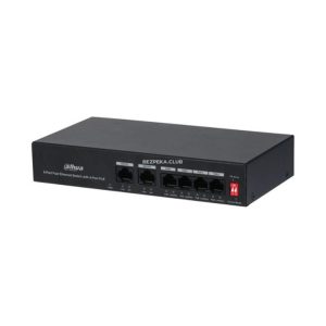 Fast Ethernet Switch 6-Port with 4-Port PoE DAHUA DH-PFS3006-4ET-36