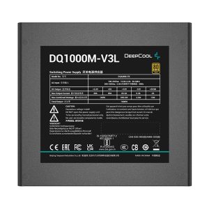 Nguồn máy tính Deepcool DQ1000M-V3L 1000W Fully Modular 80 Plus Gold