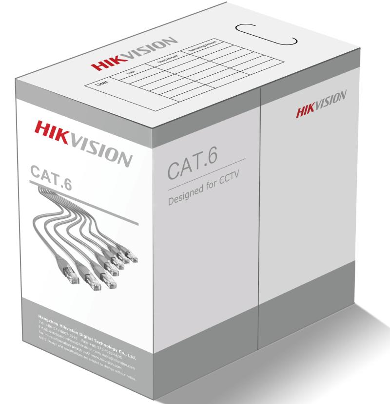 Cáp mạng CAT 6 UTP HIKVISION DS-1LN6UZC0