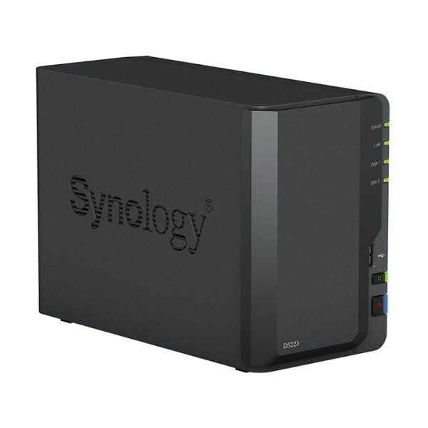 Thiết Bị Lưu Trữ Nas Synology Ds223 2 Bays - Hugotech - Beat The Lowest  Price