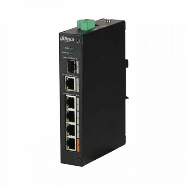 Gigabit Switch 4-Port 10/100/1000Mbps PoE DAHUA PFS3106-4ET-60