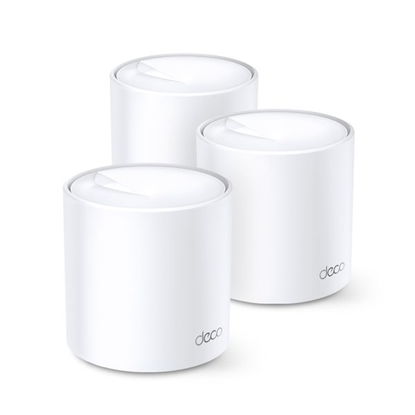 Router Mesh Wi-Fi 6 Băng tần kép chuẩn AX5400 TP-Link Deco X60 (3-Pack)