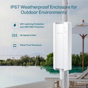 Access Point - Bộ phát Wi-Fi 6 Outdoor AX1800 TP-Link EAP610-Outdoor