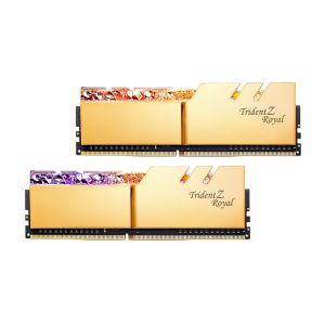 KIT Ram G.SKILL Trident Z Royal RGB DDR4 16GB (8GB x 2) 3200MHz F4-3200C16D-16GTRG