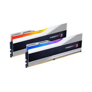 KIT Ram G.SKILL Trident Z5 RGB Silver DDR5 32GB (16GB x 2) 5200MHz F5-5200J4040A16GX2-TZ5RS