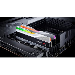 KIT Ram G.SKILL Trident Z5 RGB Silver DDR5 32GB (16GB x 2) 5200MHz F5-5200J4040A16GX2-TZ5RS