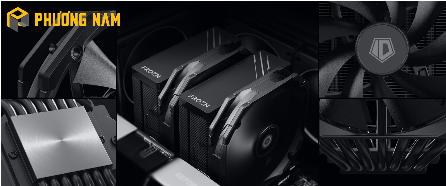 Tản nhiệt khí AIO ID-COOLING FROZN A720 BLACK Tản nhiệt khí AIO ID-COOLING FROZN A720 BLACK