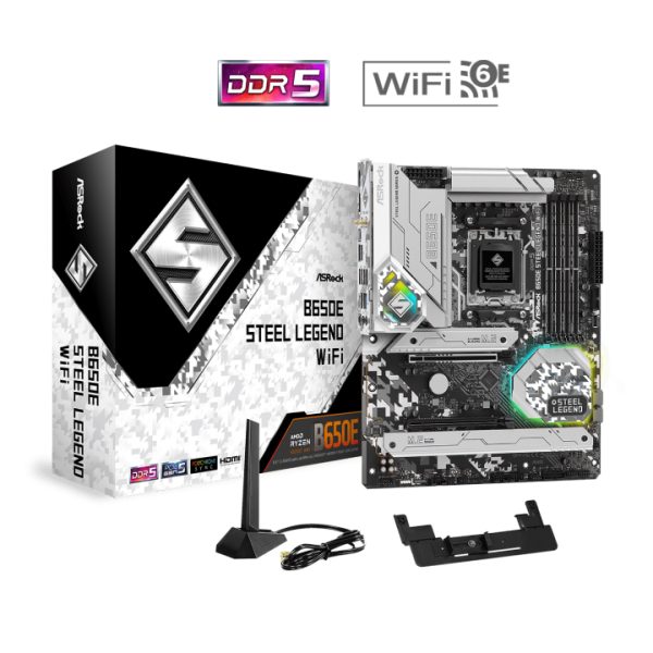 Mainboard ASRock B650E STEEL LEGEND WIFI (AMD)