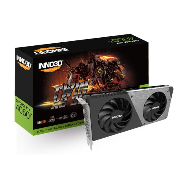 Card màn hình INNO3D GeForce RTX 4060 Ti 16GB TWIN X2 OC GDDR6