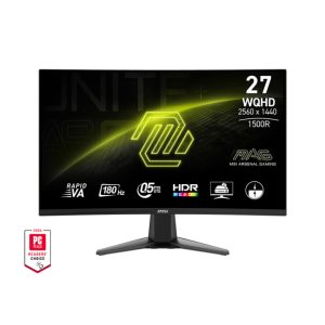 Màn hình cong MSI MAG 27CQ6F 27" WQHD Rapid VA 180Hz 0.5ms