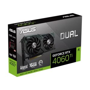 Card màn hình ASUS Dual GeForce RTX 4060 Ti Advanced Edition 16GB GDDR6 (DUAL-RTX4060TI-A16G)