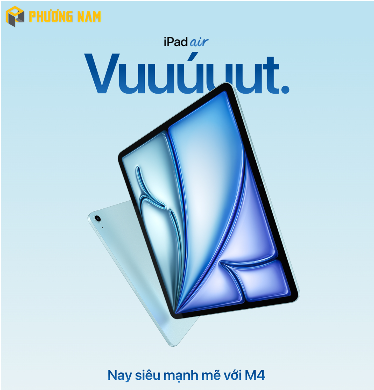 iPad Air M4 11inch Wifi 256GB 2026 (Xám không gian) – Chính hãng Apple VN iPad Air M4 11inch Wifi 256GB 2026 (Xám không gian) – Chính hãng Apple VN