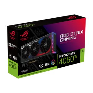 Card màn hình ASUS ROG Strix GeForce RTX 4060 Ti 8GB GDDR6 OC Edition (ROG-STRIX-RTX4060TI-O8G-GAMING)