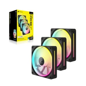 Bộ 3 quạt máy tính 120mm Corsair iCUE Link LX120 RGB CO-9051026-WW