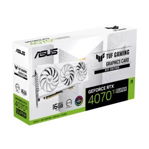 Card màn hình Asus TUF Gaming GeForce RTX 4070 Ti SUPER BTF White Edition 16GB GDDR6X ( TUF-RTX4070TIS-16G-BTF-White)