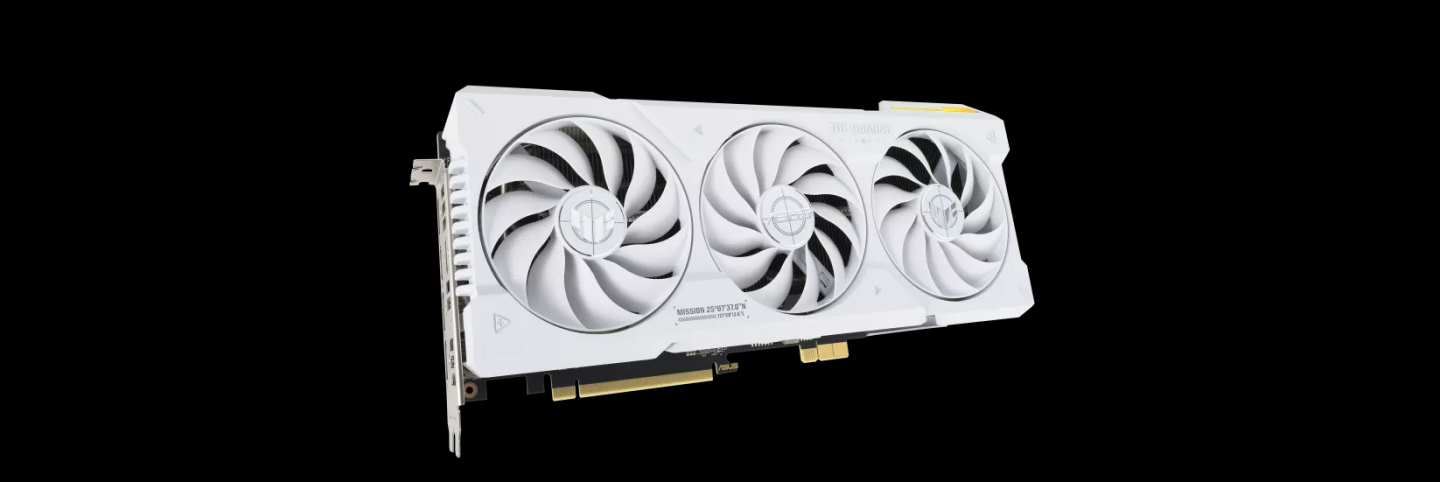 Card màn hình Asus TUF Gaming GeForce RTX 4070 Ti SUPER BTF White Edition 16GB GDDR6X