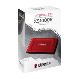 Ổ cứng di động SSD 1TB Kingston XS1000 SXS1000R/1000G (Đỏ)