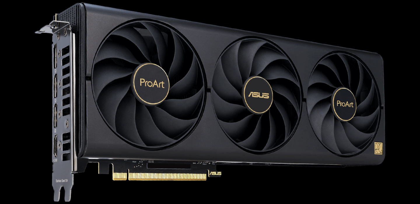 Card màn hình Asus ProArt GeForce RTX 4070 Ti SUPER 16GB GDDR6X