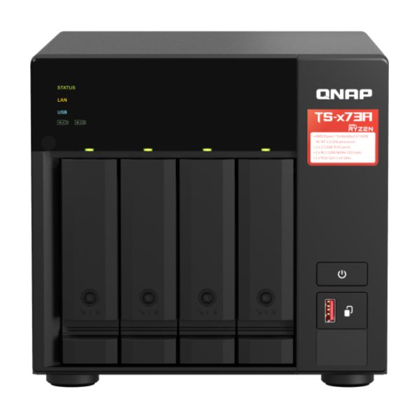 Thiết bị lưu trữ NAS QNAP 4 bay TS-473A-8G