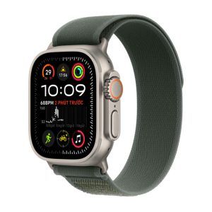 Green Trail Loop - Natural Titanium Finish2