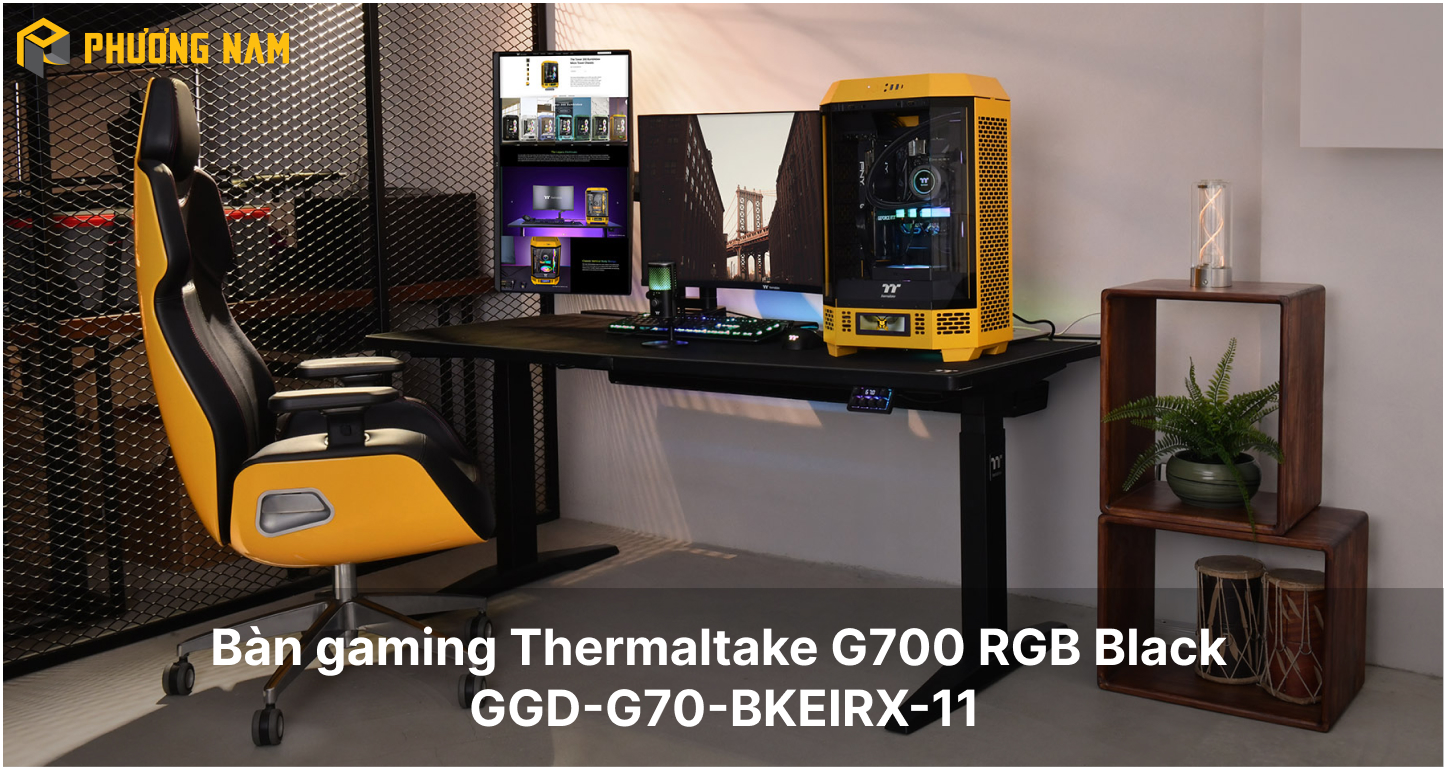 Bàn gaming Thermaltake G700 RGB Black GGD-G70-BKEIRX-11