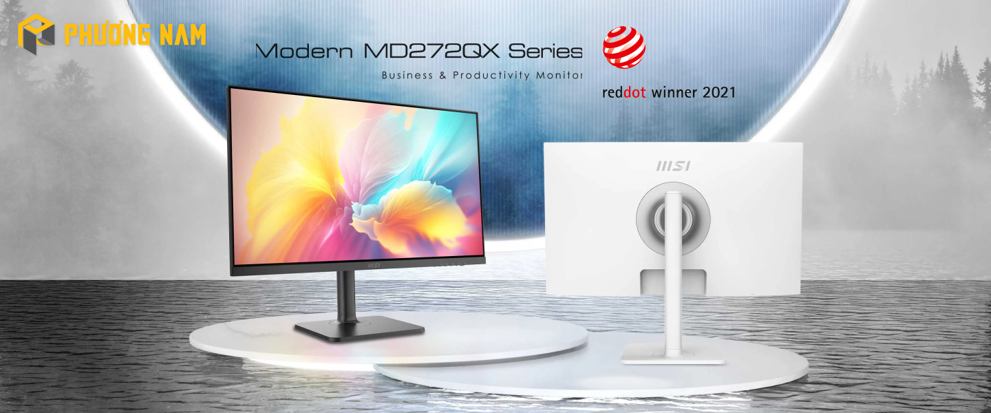 Màn hình MSI Modern MD272QXP 27″ WQHD IPS 100Hz (Đen)