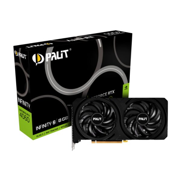 Card màn hình Palit GeForce RTX 4060 Infinity 2 8GB GDDR6 (NE64060019P1-1070L)